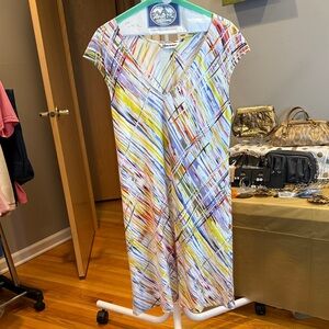Jams World Multicolor Striped Dress EUC